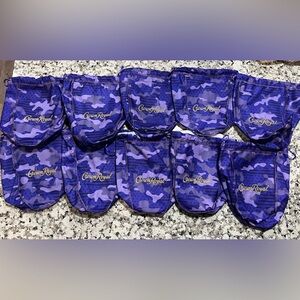 10 CROWN ROYAL LIMITED EDITION
PURPLE CAMO BAG